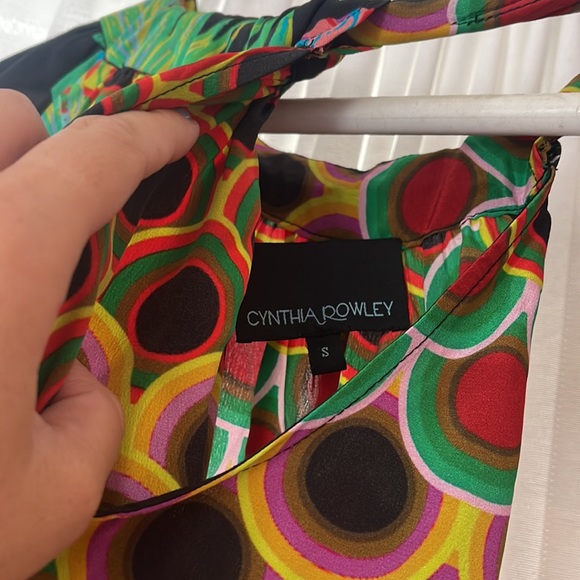 Cynthia Rowley Kipling Silk Maxi Dress - Picture 4 of 5